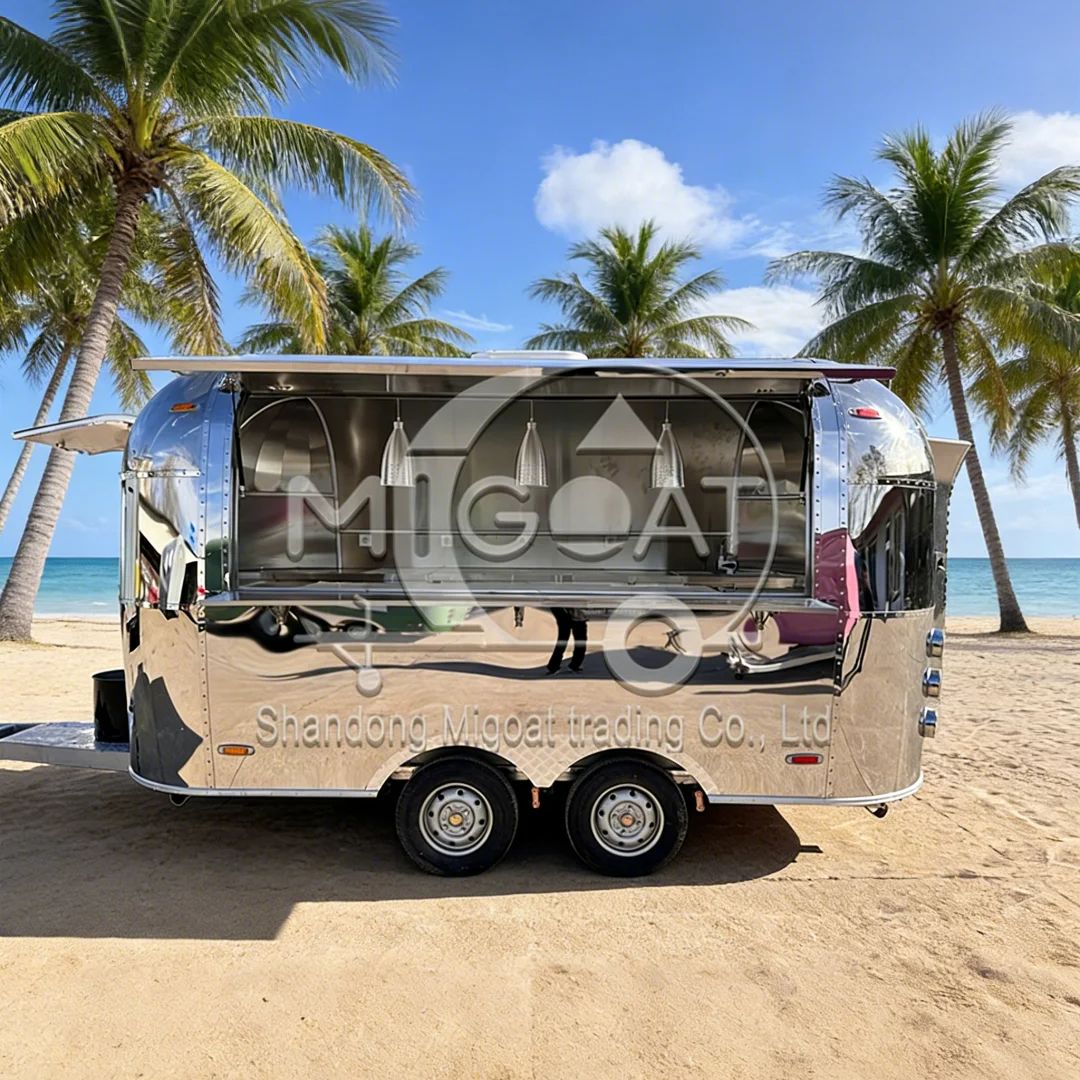 Food Snacks To Sell - Stainless Steel Portable Towable Food Cart