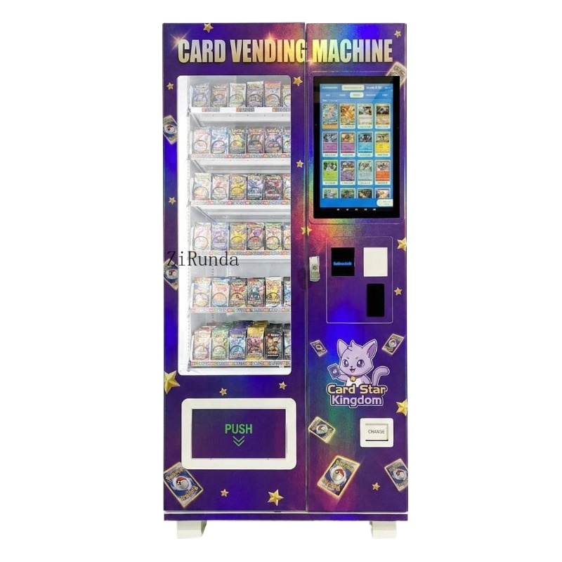 Food Snack - Beauty products, vending machines, large touchscreens,