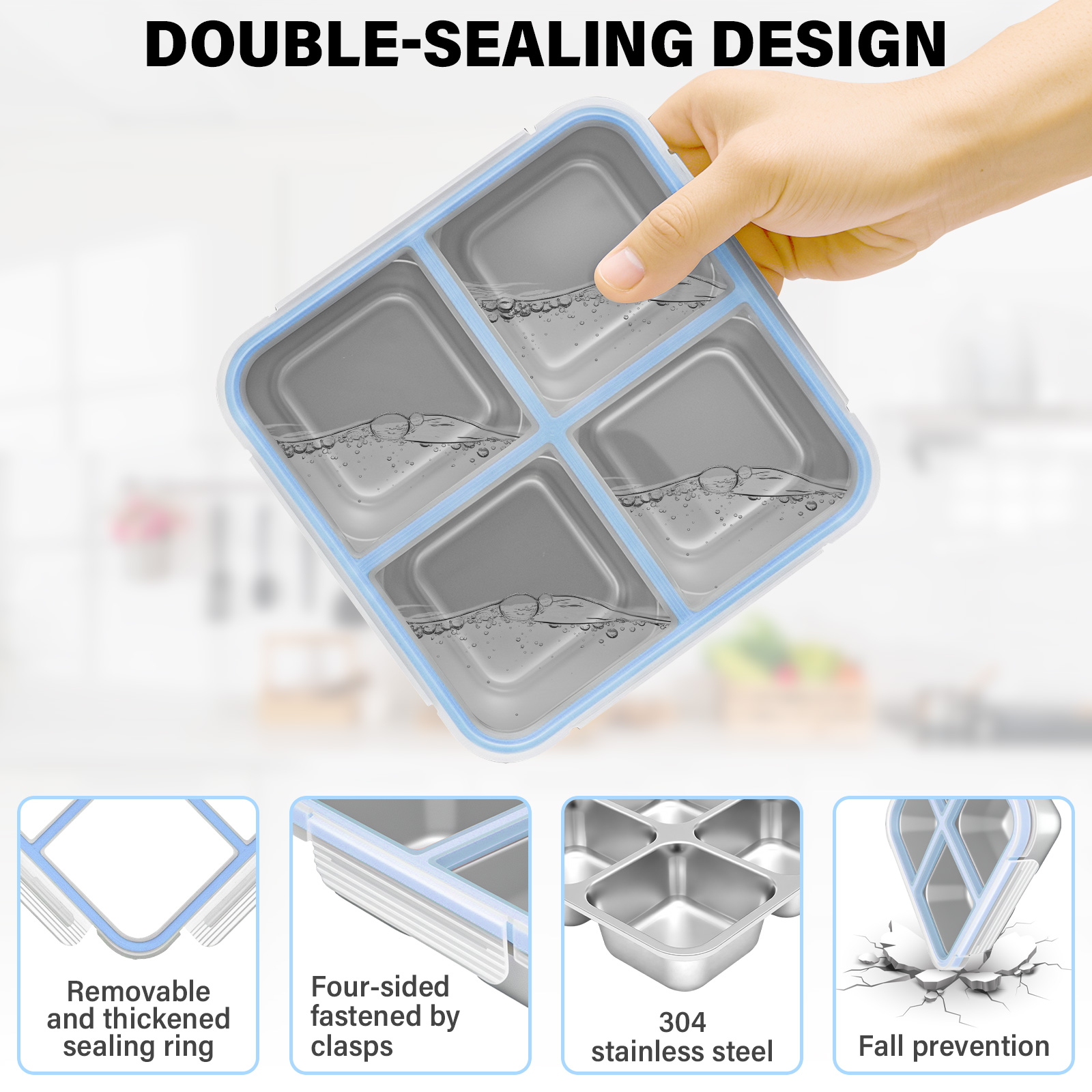 2 Pcs Stainless Steel Snack Bo - Food Snacks For School review and price