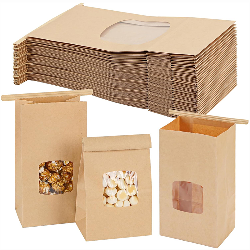 10Pcs Bakery Bags, Window Seal - Food Snacks For School review and price