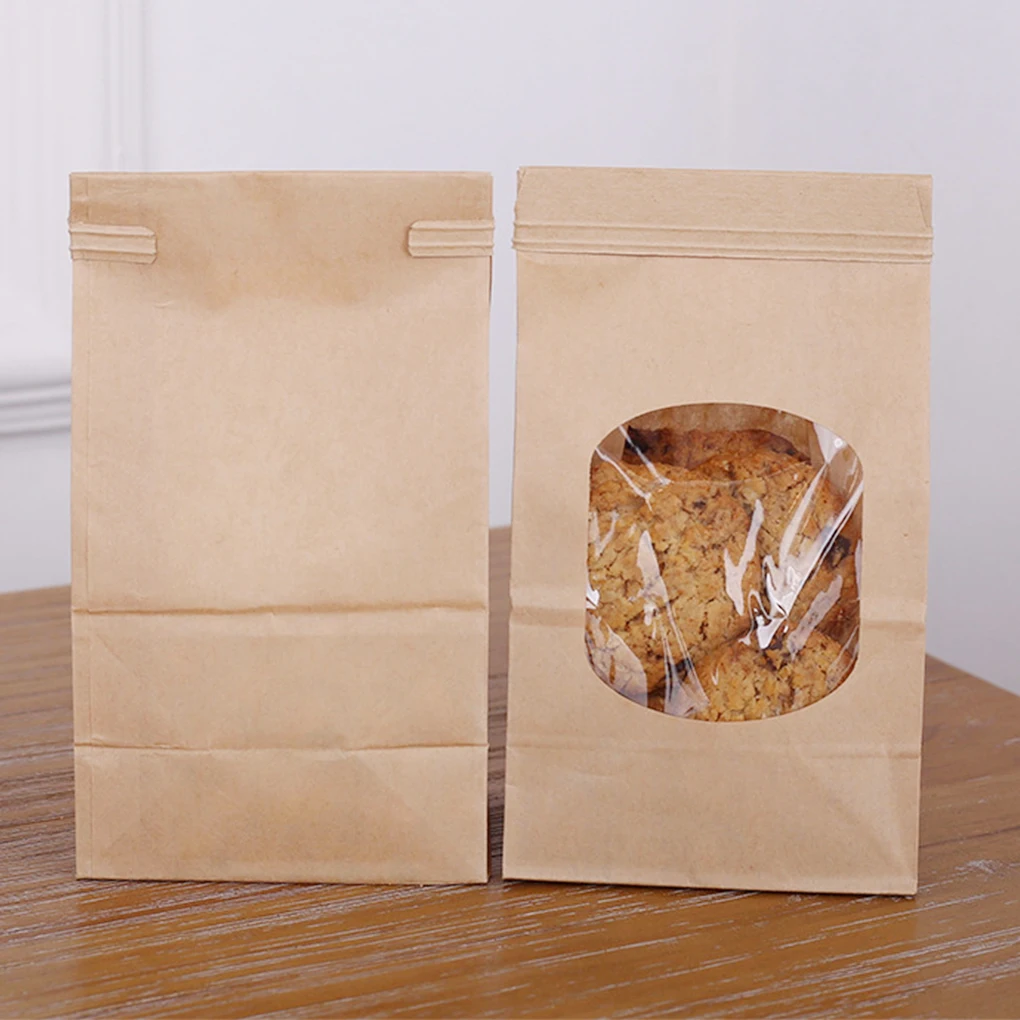 10Pcs Bakery Bags, Window Seal - Food Snacks For School review and price