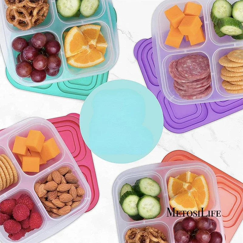 Plastic Bento Snack Box Reusab - Food Snacks For School review and price