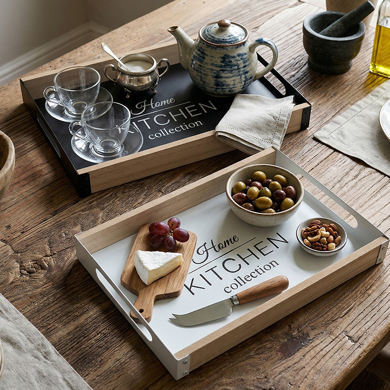 Nordic Breakfast Metal Tray wi - Food Platter Snacks review and price