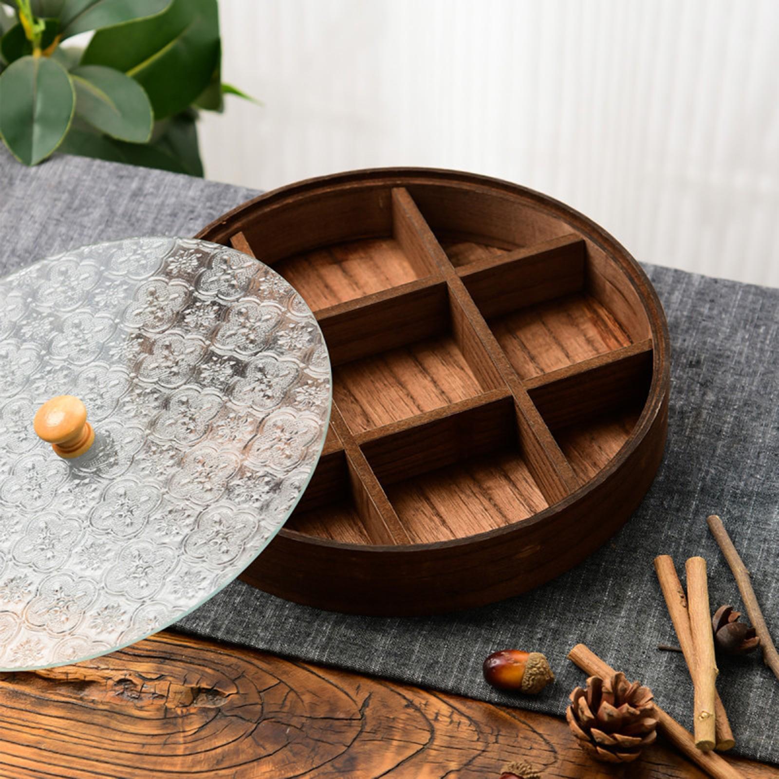 Large Capacity Wooden Serving  - Food Platter Snacks review and price