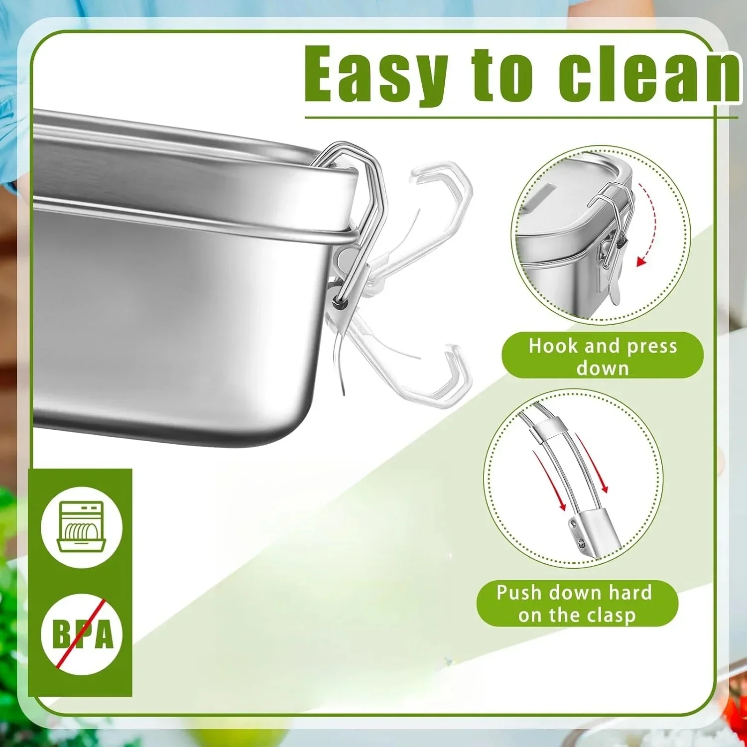Stainless Steel Bento Box Meta - Food Snacks For School review and price