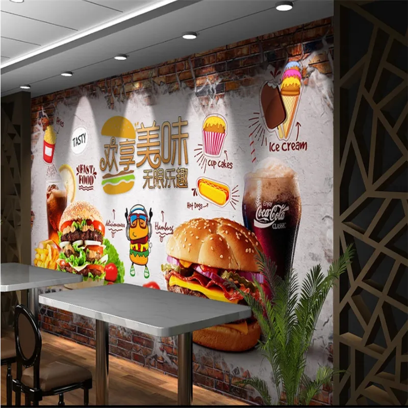 Customized Text Burger French  - Food Snacks Background review and price