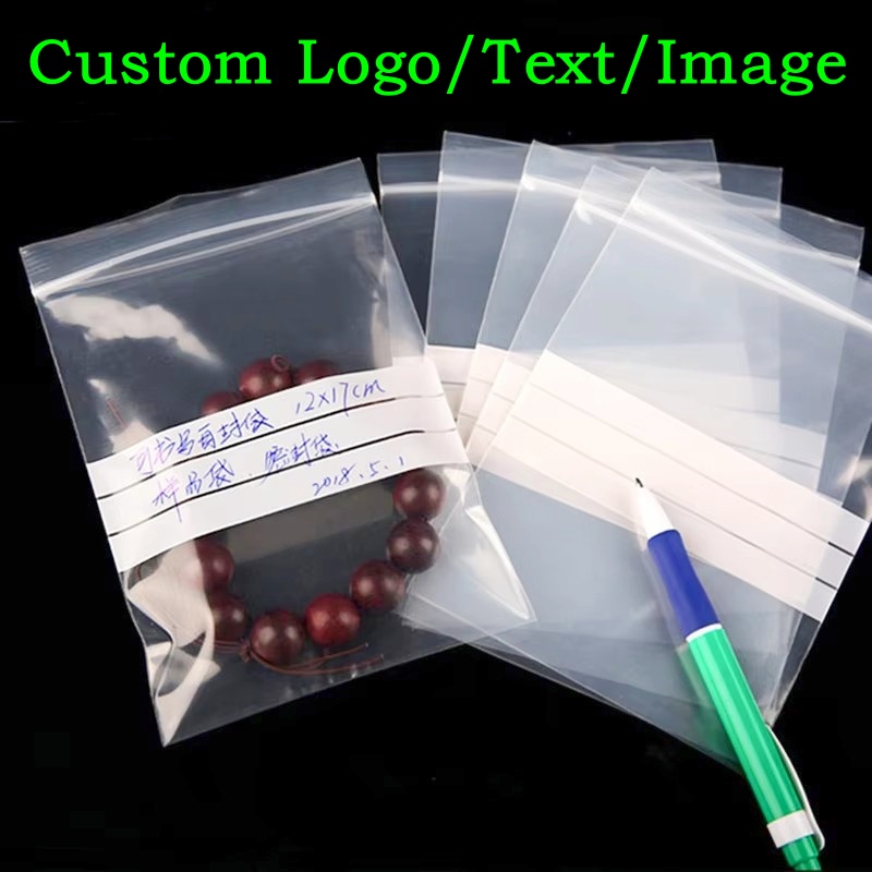 200PCS PE Clear Plastic Writin - Food Snacks For School review and price