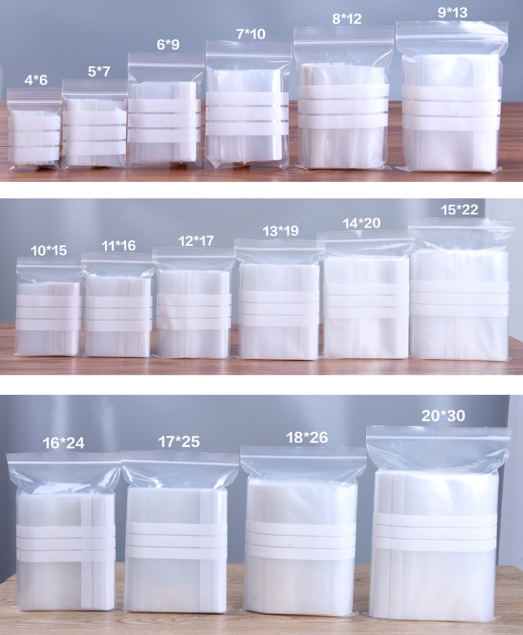 200PCS PE Clear Plastic Writin - Food Snacks For School review and price