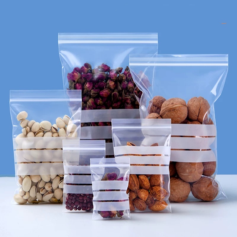 200PCS PE Clear Plastic Writin - Food Snacks For School review and price