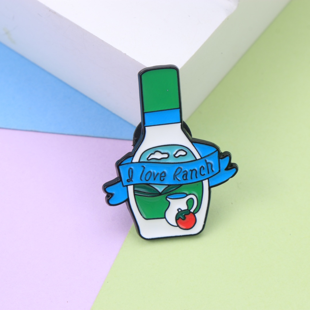 Ranch Dressing Bottle Enamel L - Foody Snacks review and price