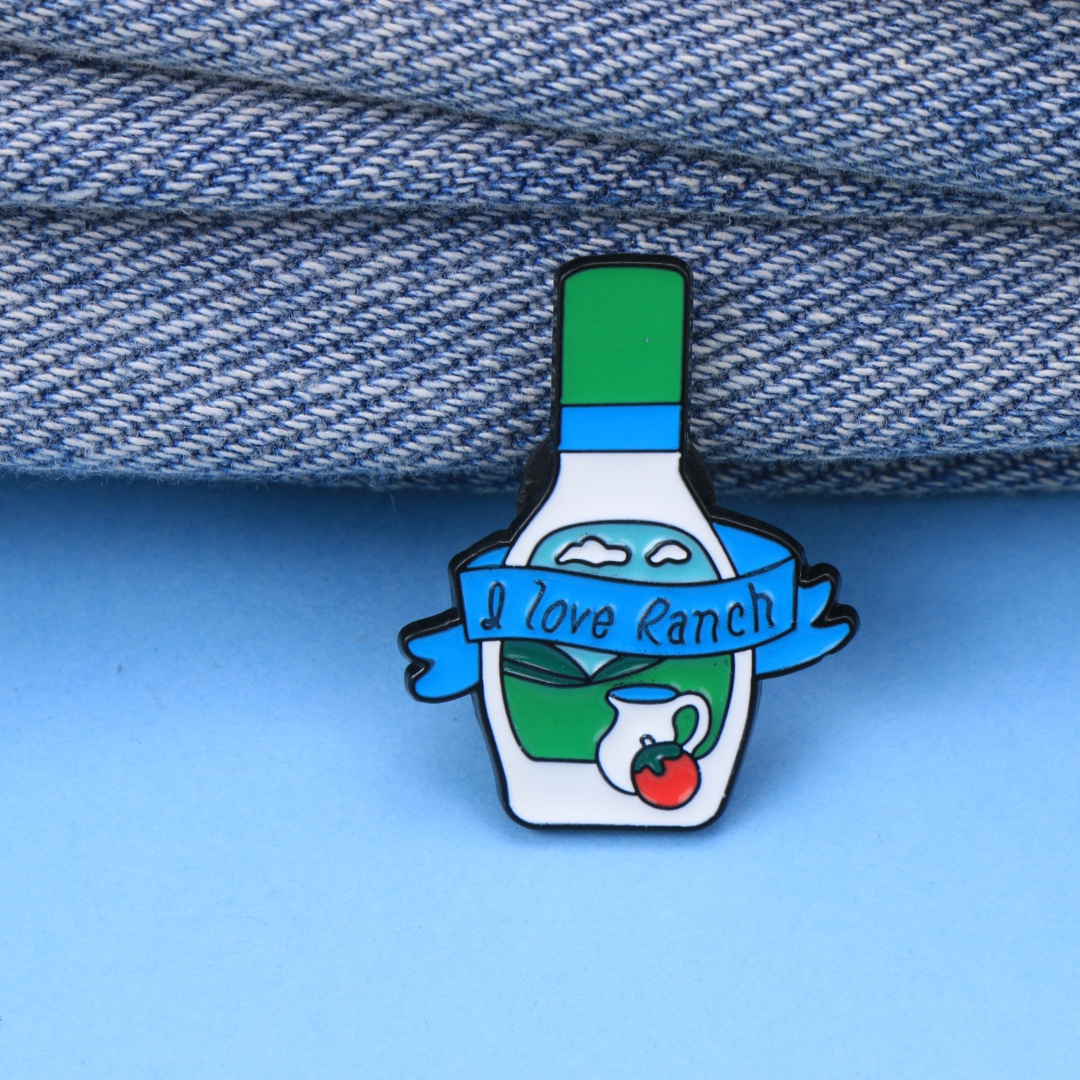 Ranch Dressing Bottle Enamel L - Foody Snacks review and price