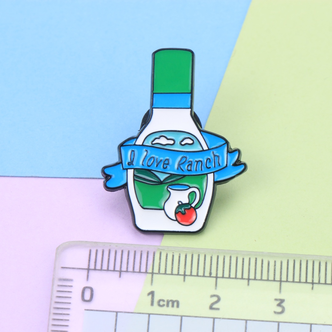 Ranch Dressing Bottle Enamel L - Foody Snacks review and price