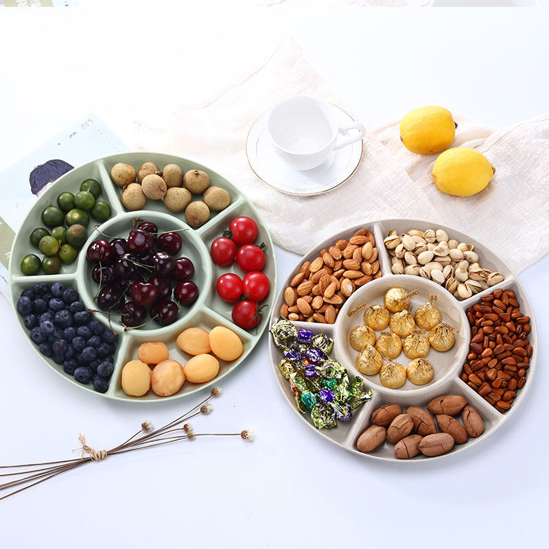 6-Compartment Food Storage Tra - Food Platter Snacks review and price