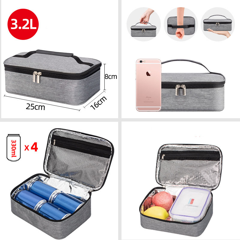 Portable Thermal Insulated Sma - Food Snacks For School review and price
