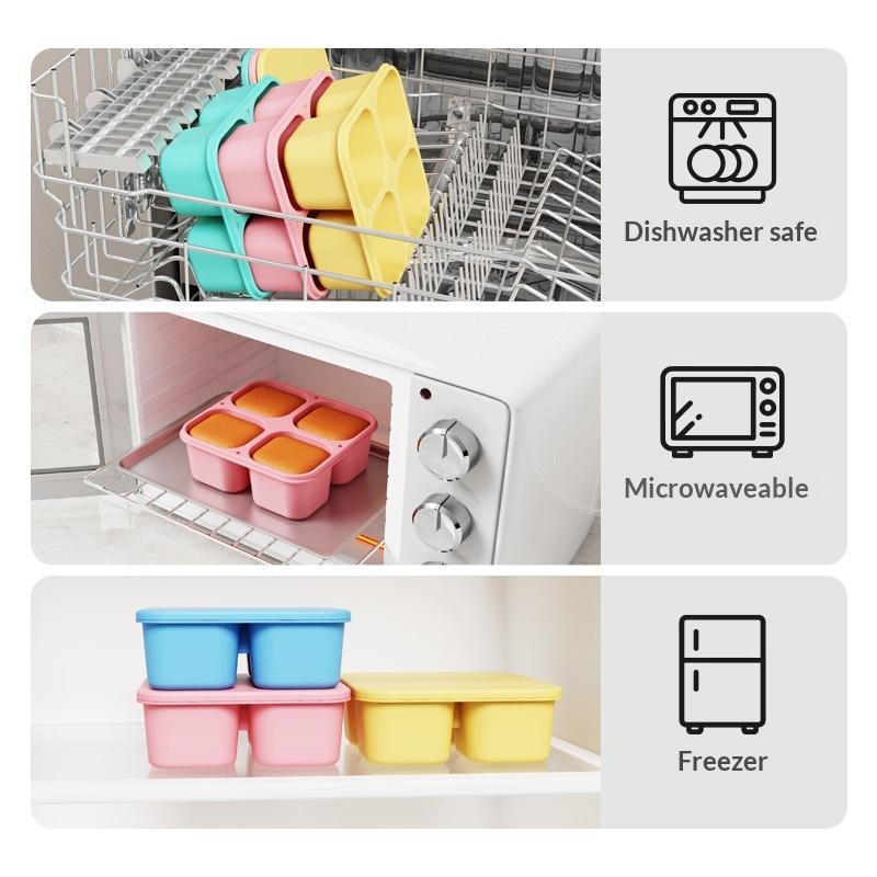 Food Grade Silicone Snack Box  - Food Snacks For School review and price