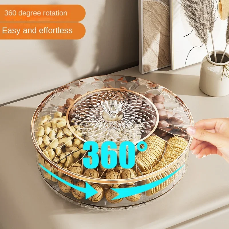 Rotatable Snack Storage Box Fr - Food Platter Snacks review and price