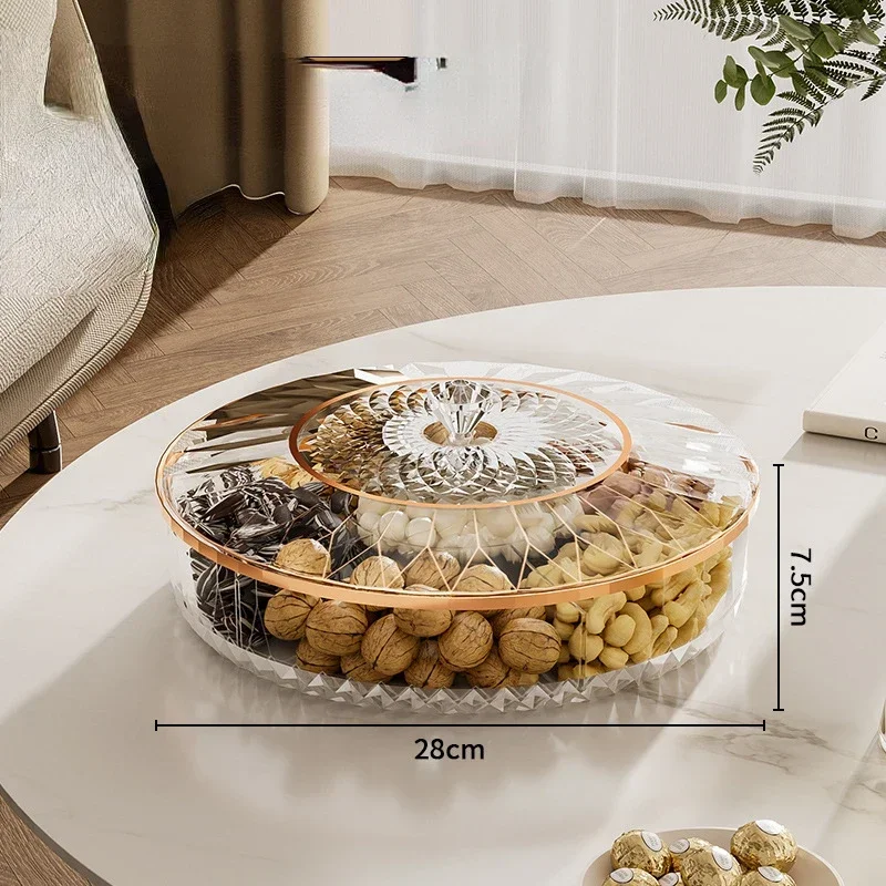 Rotatable Snack Storage Box Fr - Food Platter Snacks review and price