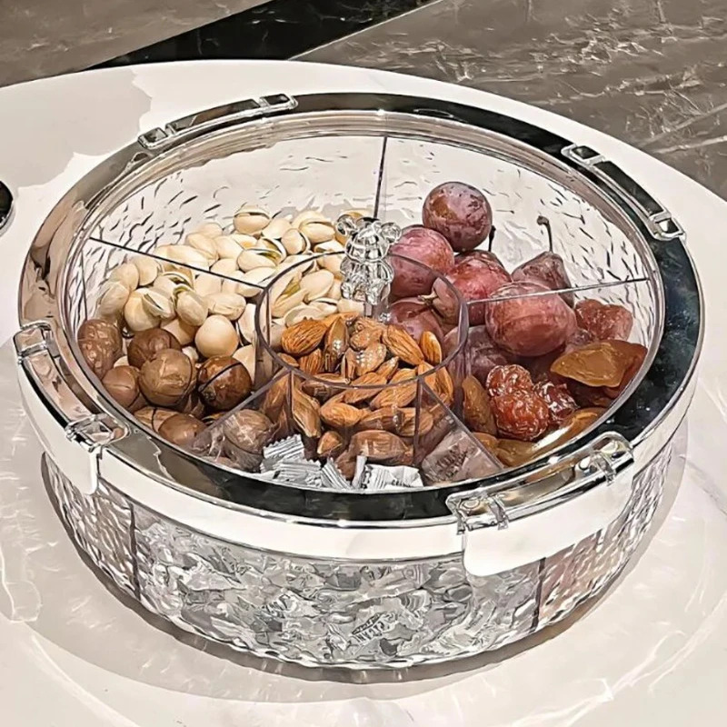 Snack Fruit Divided Plate Box  - Food Platter Snacks review and price