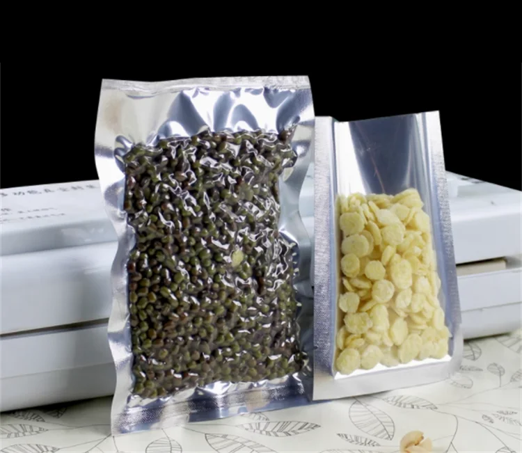 100 Pack Silver Glossy Flat Po - Food Snacks For School review and price